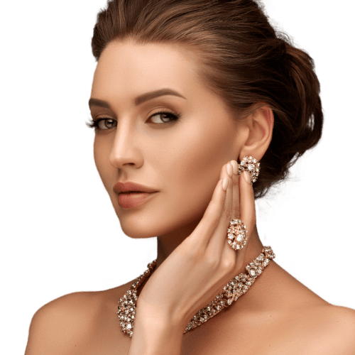 Fashion model for Jewelry Store