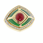 Kp gems leo devroomen dome ring top