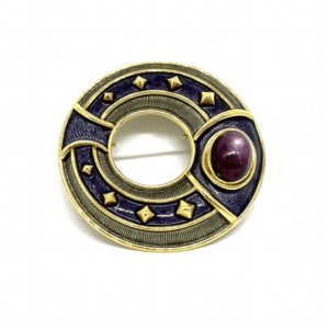 KP Gems Leo deVroomen Star Ruby Pin