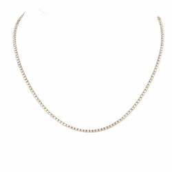 16” 3 carats 14k Tennis Necklace Necklaces