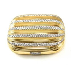 Bulgari gold diamond compact Bulgari gold diamond compact
