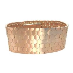 Gold Hexagon Bracelets Gold Hexagon Bracelets