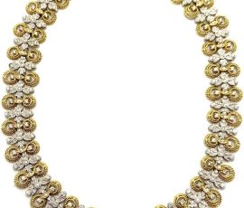 Yellow Gold Diamond Necklace Necklaces